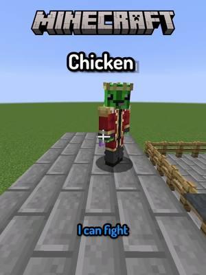 Minecraft Chicken #Minecraft #minecraftmemes #memes #funny #slyp 