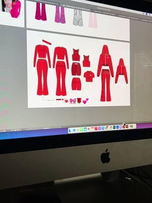 Client drafts 😍💕 #branddesigner #vdaycollection #loungewear #techpack 