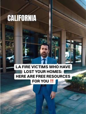 Share this with anyone you know who has lost their home because of the fires. There are so many free resources available! #resources #freeresources #freeresource #lawildfires #lafires #wildfires #disasterrelief #legaladvice #legaltips