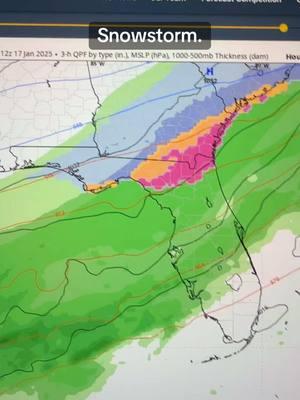 When you go on vacation somewhere, you’re supposed to leave the cold and snow behind, not pack it with you. Hope this helps! #fyp #weather #southeast #florida #fl #snowstorm #georgia 