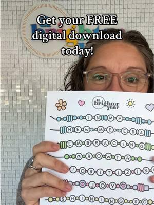 Positive energy, here we come! Download our FREE January friendship bracelet coloring page and fill your new year with color and love!  Link to download is where links are found 😉   #taylorswift #friendshipbracelets  #freecoloringpage #freecoloring #colorwithme