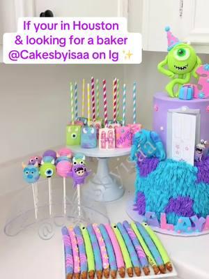 Just in case cakesbyisaa on instagram 🥹🫶🏼 #cakesbyisaa #baker #houstonbaker #monstersinc #babysharkcake #elmocake #houstoncakes #caketok #cakedecorator 