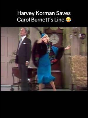 One of my favorite moments from the show. #carolburnett #carolburnettshow #HarveyKorman #hitchcock #nostalgia 