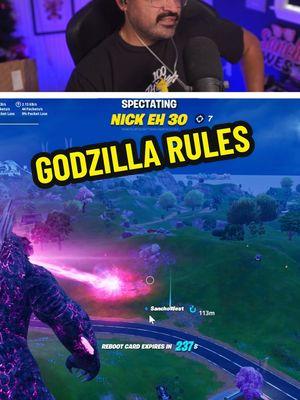 Fighting a long side Godzilla (@Nick Eh 30 ) in the newest Fortnite update  #fortnite #sanchofortnite #fortniteclips #fortntiememes #itemshop #itemshopfortnite #fortntlitegodzilla #godzilla #mechagodzilla #kingkong 