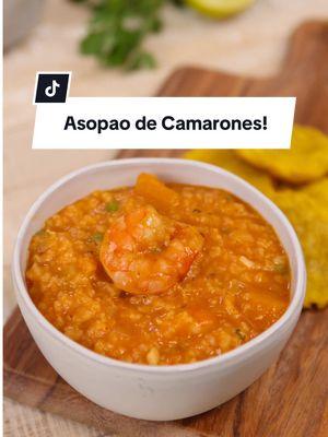 Asopao de Camarones! Perfecto para este frío que viene por aquí! #sopas #comidadominicana #comidacriolla 