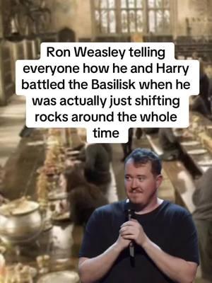 And then I cut it’s head clean off!😤 #ronweasley #theweasleys #fredandgeorgeweasley #harrypottertiktok #itsleviosanotleviosa #wingadiumleviosa #tomriddle #basilisk #harrypottertiktok #dumbledoresarmy #roomofrequirement 