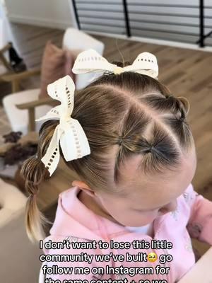 #CapCut I don’t want to lose this little community we’ve built. Let’s stay in touch❤️ all repurposed content will be on my Instagram laurenashley_thompson 💘   #toddlerhair #holidayhair #newyears #ValentinesDay #valentinesdayhair #valentinesdaytoddlerhairstyle  #2025 #hairglitter #toddlerhairfashion #toddlerhairstyles #schoolhair #january #hair #hairtutorial #kidshairstyles #kidshairtutorial #toddlergirl #hairinspo #kidshair #kidshairstyles #toddlerhairtutorial #girlhairstyles #hairinspo #hairinspiration #hairinstagram #instagramhair #viralhair  #hairtutorial #hairideas #hairgoals #schoolhair  #momsoftoddlers #newyearnewme 