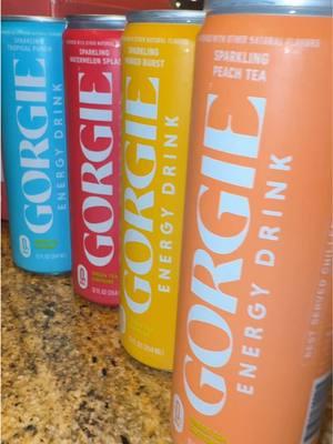 Can’t wait to try these  Energy drinks from Gorgie, made with 150 mg of green tea caffeine, 0g of sugar, and Vitamins B6 + B12 are you kidding?!? These are perfect 🥹 #fyp #energydrinks #gorgieenergydrinks #0sugar #greentea 