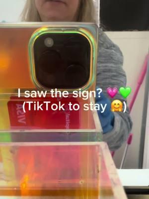 I want TikTok to stay just as much as you do. As soon as I saw the drill, I felt like I needed to record it because the colors were so on point for the TikTok logo. And I didn’t know what would happen, but when the drill fell off, it felt like a sign, you can’t wash away the most colorful part of our lives. If TikTok is over, this will be our last video here and I want to thank you from the bottom of my heart for all the love and support on this app! It has been one of the most communicative communities I’ve ever seen in my lifetime and I’m so glad to have been a part of it and to have connected with so many of you through it.  If there is another video posted after this, then this sign was everything 🙌💕✨🫶🏻🎨 ##tiktokban##tiktoksign##thankyoutiktok##isawthesignHave you seen any signs? ✨🫶🏻