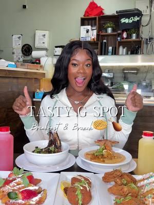 @Tasty G Spot did not disappoint with these delicious breakfast/ brunch options🔥  My top two would have to be the Lobster Grits 🦞 & the Traditional French Toast 😍 Ill certainly be back for more!  They are located at ⭐️3140 W Pembroke Rd Unit 541-542 Hallandale Beach, Florida⭐️  & open  ⭐️MON-THURS 9am-3pm FRI-SUN 9am-4pm⭐️ #tastygspot #miamibrunch #browardbrunch #miamibreakfast #browardcounty #miamifoodie #browardfoodie 