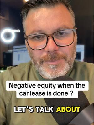 Can you still be a negative equity when your lease is done?  . #newcarbroker #carleasing #autoleasing #carshopping #carbuyingtips #cartok #carleasingtips #lease #negativeequity #leasetermination #endoflease 