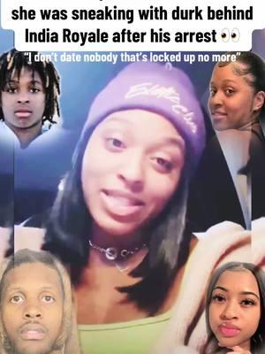 Lil durk bm speaks after fans claim she was sneaking with durk behind India Royale after his arrest 👀 Lil durk baby mama Travonna explains her and son Romeo reaction to lil durk in jail “I don’t date nobody that’s locked up no more” #lildurk #indiaroyale  #fyp #viral #trending #fyppppppppppppppp 