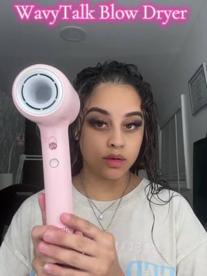 This dried my hair faster than any other blow dryer I’ve used before. I love this dryer 🫶🏼 #wavytok #contentcreator #viral #wavytalk #fypシ #grwm #tiktokpartner #curlyhairtutorial #curlyhair #wavytalkhair #hairtok @wavytalkofficial 