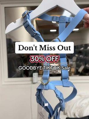 The future is uncertain, so take advantage of 30% off our dog accessories only on TikTok Shop!  #tiktokshopsale #dogaccessories #dogwalkinggear #dogsmallbusiness #musthavedogessentials #musthavedogproducts #handsfreeleash #dogharness #glowinthedarkdoggear #dogsoftiktok 