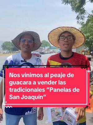 Nos vinimos al peaje de guacara a vender las tradicionales “Panelas de San Joaquín”, una experiencia única e inigualable, dónde además de vender también conocimos la historia de este famoso bizcocho. Las Panelas de San Joaquín se han convertido en una tradición que cumple los 139 años en el municipio. Estos bizcochos son de origen español, pero se adaptaron con algunos ingredientes de origen venezolano. Su historia comienza en las casas de Silvina Nieto y Juana Elizalde de Uriarte quienes forjaron las recetas que han perdurado hasta el día de hoy. Pasaron de ser un dulce hogareño a ser comercializadas gracias a la facilidad de sus distribución con la llegada de la autopista. Celebramos sus 139 años de sabor, grandes recuerdos e invaluable historia, siendo declaradas como Patrimonio de interés cultural del Estado Carabobo (2004). En alianza con @notiguacarasj #Guacara #Carabobo #Sanjoaquin #notiguacarasj