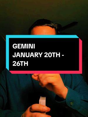 GEMINI ♊️ January 20th - 26th Tarot Reading  #gemini #geminitarot #geminitarotreading #geminizodiac #geminisun #geminimoon #geminirising #geminihoroscope #geminis #geminiweeklyreading #gemini♊️ #geminireading #geminijanuary #geminigang #geminigirl #geminienergy 