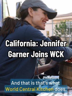 When @Jen Garner joined the WCK team in California on January 10, she saw firsthand the planning that goes into our wildfire relief efforts. "Making sure that it's systematic...that in an hour you can have the food there for a huge amount of people—it's an honor to get to watch it in action." #ChefsForCalifornia #WCK #WorldCentralKitchen #nonprofit #humanitarianaid #disasterrelief #california #wildfire #losangeles 