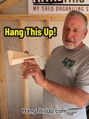 HangThisUp.com #tiktokban #hangthisup #storage #shed #tools #tim #onthego7b #thesheddealer 