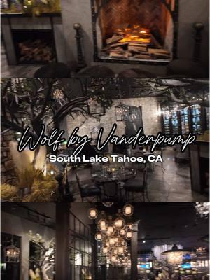 Dinner is served. ❤️‍🔥  #dreiathemomboss #southlaketahoe #wolfbyvanderpump #thingstodoinlaketahoe #laketahoerestaurants #travel #travelvlog #momswhotravel 