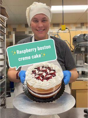 ✨See you guys on YT @Gentrycakes and IG @Cakesbygentry? ✨Raspberry Boston creme✨ #cake #creatorsearchinsights #cakedecorating #fypシ゚viral #cakevideo #cakedecorator #caketok #whippedcream #raspberry 