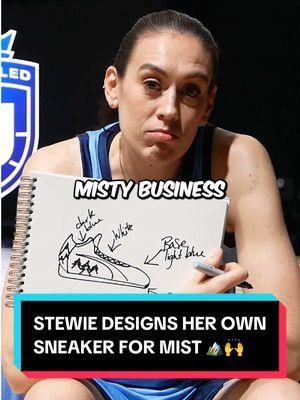 We asked Stewie to design a signature sneaker for her Unrivaled team Mist 🏔️ Y'all feeling the design? 🤩 #sneakers #sneakerheads #sneakertok #sneakertiktok #sneakerheadsbelike #sneakermeetup #nbakicks #WNBA #unrivaled #womensbasketball #womenssports #stewie #breannastewart #hoopshoes #basketballshoes #puma #pumahoops 