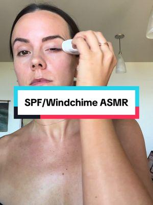 Sunscreen/windchime ASMR  I love you @isntree  #sunscreen #asmr #windchime