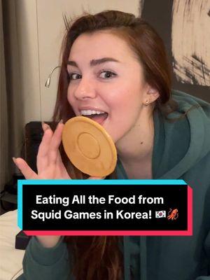 My YT is @karissaeats and my IG is @karissadumbacher! See u there 🫶🏻 #Foodie#fyp#korea#squidgames