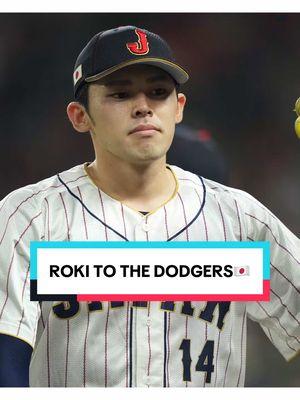 the dodgers land Roki Sasaki! 🇯🇵 #MLB #dodgers #rokisasaki 