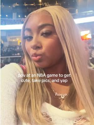 girls night 🤭 @Tiffany Nicole White @Koby Mitchell  #nbabasketball #girlsnight #basketballgame #OOTD #fyp #atlanta #blackgirltiktok #frienddateideas 