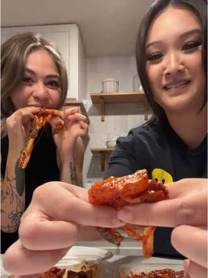 I MISS Y’ALL SO MUCH 😭 I can’t believe this was November 2023 💔 PLOT TWIST: I’m allergic to the raw marinated crab 🥲  @jen.heffer @“Wally” @Kay✨ @Chelle @asianchowdown @Gia  #rawmarinatedcrab #rawmarinatedcrabs #crabs #mukbang #snack #Foodie #foodtiktok 