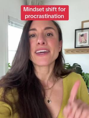 One of my most important mindset shifts for procrastination 🤗 #adhdinwomen #adhdmoms #adhdmomsoftiktok #mindsetshift 