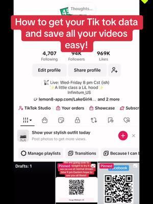 Hope that helps some of you that didn’t know how to do any of this…join my discord for more updates and how tos #howtotiktok #tutorials #updates #tiktokviral #helpfultip 