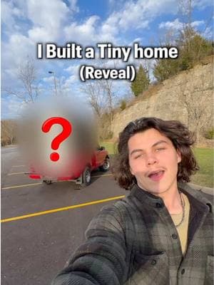 TINY HOME REVEAL TOMORROW AT 5PMCST #truckcamper #travel #vanlife #trucklife #camping #foryou #food #Outdoors #fyp 