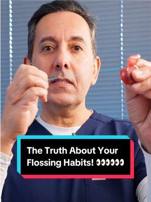 The Truth About Flossing: Are You Doing It Right? 🦷 Only 1 in 3 adults floss daily, which is why 30% of adults have gum disease or cavities. But don’t worry—if you’re struggling with flossing, here are some easy tips to make it part of your routine: 1️⃣ Floss Before Bed Bedtime is the most critical time to floss because your mouth dries out overnight, making it easier for bacteria to harm your teeth and gums. 2️⃣ Use Enough Floss Take 12–18 inches of floss and wrap it around your middle fingers. Hold it with your thumbs and forefingers for better control—no finger strangling here! 3️⃣ Floss the Right Way * Gently slide the floss between your teeth. * Curve it into a "C" shape against the tooth. * Move it up and down at least 3–4 times on each side of the tooth. * For back teeth, use your thumbs and index fingers to reach those tricky spots. Want to know the best floss to use? Follow me for more dental tips!  #Floss #HealthySmile #OralHealthTips #dentalcare 