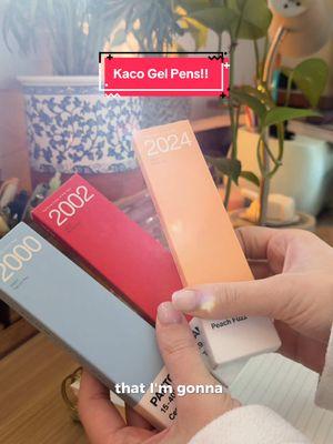 The cutest pens EVER!! #handwriting #notetaking #fyp #fypシ゚viral #kaco #gelpen #penreview @kaco_global 