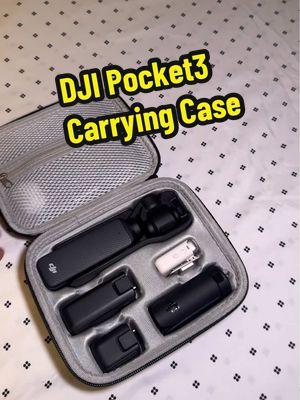 @TELESIN #djiosmopocket3 #djipocket3 #telesin #carryingcase #vlogger 