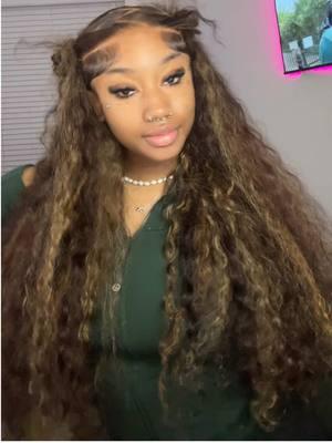 hair from @FirieyaHair #firieyawig #firieyahair #firieya 13x6 #P4/27 water wave wig ''30 link in bio