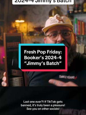 Fresh Pop Friday: First look at the new 2024-4 Jimmy’s Batch from Booker’s! If you want the FULL deep dive on this bottle, make sure you go check out the YouTube!  #drinkwithwayne #homebartender #spiritedopinions #bourbon #freshpopfriday #bookers