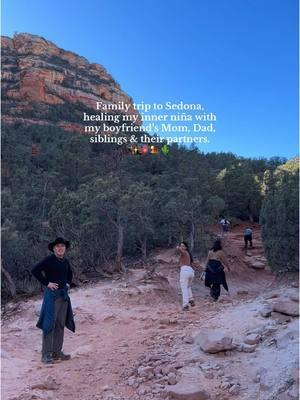 Thankful for all the beautiful memories 🫀🙏🏽😭✨ #arizona #sedona #hikes #familyvacation #familytrip #inlaws #suegra #famikytiktok #fyp #paratii #vacation #trips #tiktokpartner #GameNight #suegro #latina #mexican #healing #innerchild #redrocks 