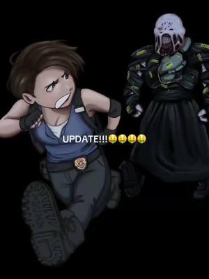 They’re coming🤑🤑🤑#fypシ #yuckywaterkun #theresabombstrappedtomychest #art #digitalart #residentevil #re3remake #jillvalentine #nemesis #residentevil3remake 