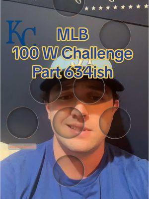 MLB 2025 100 W Challenge #riptok #MLB #baseball @MLB 