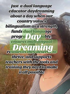 Sadly dual language education still has a long way to go… but a girl can dream! 🥹 #d#duallanguaged#duallanguageteacherd#duallanguageteacherproblemsm#maestrabilingüeb#biliteracyo#oracys#spanishteacherf#firstgradep#palantememberd#duallanguageteacherproblemsn#newduallanguageteacherduallanguageteacherproblems 