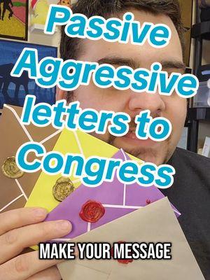 I did not hold back in my letters. #tiktokban #tiktokshutdown #savetiktok #tomcotton #marymiller #mittromney #mikegallagher #passiveagressive 