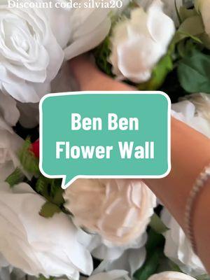 If you are interested in a beautiful white Flower Wall 🌸 for your event decor business, this flower wall is perfect! Check out @rosemorning.official for more flower Walls and use my 20% discount code silvia20 with your purchase. #balloonbusinessowner #balloonartisttiktok #balloonbusinesstipsandtricks #balloongarland #flowerwallbackdrop #flowerwallinstall #flowerwallbackdrops #flowerwallrentals 