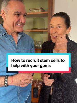 Tips from @Dr. Ellie Phillips on recruiting stem cells for issues with your gums #gumrecession #gumproblems #stemcells #stemcelltherapy 