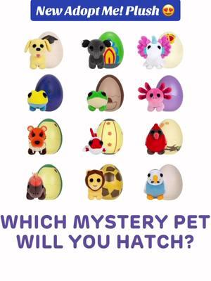 Check out these new adopt me plush toys!! They are so cute! Which ones are your favorite?  @@Adopt Me!##adoptme##robloxadoptme##roblox##walmartadoptme##mysteryegg##robloxtoys##adoptmetoys##adoptmeroblox##gaming##mysterybox##mysterytoy##mystery##surpriseegg##shadowdragon##oceanegg##legendary##safariegg##foryoupage##fyp##fypシ##plushiesoftiktok##plushies##farmegg##toy##toysoftiktok##toys##toyunboxing##toytok##toysforkids##adoptmepets##adoptmeegg##adoptmetrades##adoptmecheck##adoptmetrading##surprise##surprisegift##surprisebox##surprisetoy