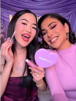 The way this lip gloss looks beautiful on all lip liner shades💜 @Huda Beauty @Huda  limited edition lip gloss (UUU Baby) #huda #hudabeauty #lipgloss #bestie #goals