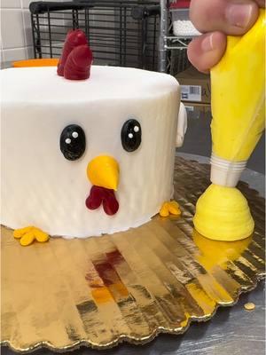 I like my chickens in cake form 🐔 Alsooo, if you wanna follow me on YouTube in case TikTok gets banned it’s “Messy Baker” over there 😂💛 #cake #cakedecorating #cakeinspo #caketok #CapCut 