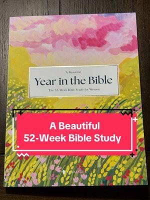 Beautiful 52-Week Bible Study for Women 🙏🏻❤️ #biblestudy #biblestudyforwomen #yearinthebible #52weekbiblestudy #pray #god #happylifewithgod #relationshipwithgod 