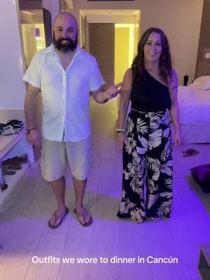 My hubby was such a good sport…not too bad for our first “choreographed” TikTok 😏 #marriage #coupletiktoks #vacationtok #cancun #planethollywoodcancun #allinclusiveresort #justforfun 